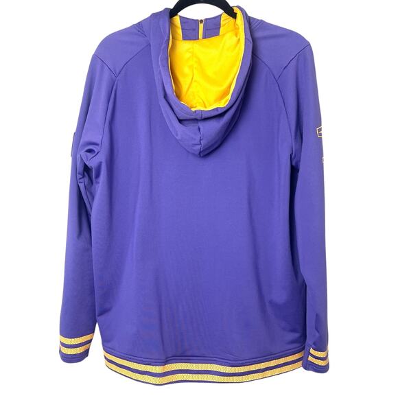 UNRL x Minnesota Vikings Purple '23 Crossover Pullover Hoodie No. 5 Size Medium - Picture 11 of 12
